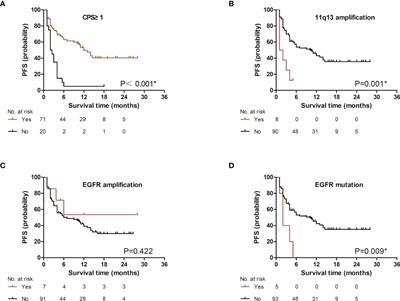 EGFR Mutation and 11q13 Amplification Are Potential Predictive Biomarkers for Immunotherapy in Head and Neck Squamous Cell Carcinoma